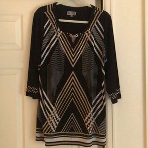 JM Collection Sparkly Top